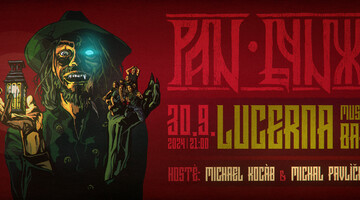 Výjimečný koncert Pana Lynxe  30. září v Lucerna Music Baru 